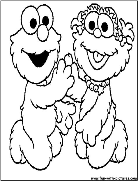 Sesame Street Coloring Pages - Free Printable Colouring Pages for kids ...