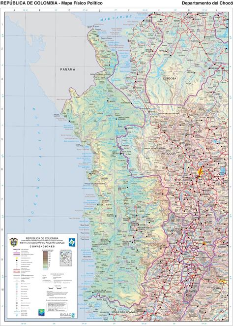 Mapa Del Choc Tama O Completo Gifex