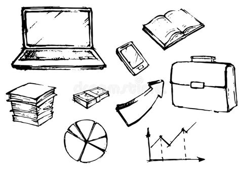 Business Icons Set Stock Vector Illustration Of Management 61087569