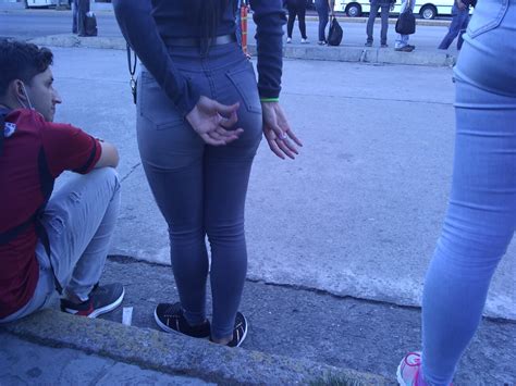 230 Sexy Latina Babe W Fine Booty In Tight Jeans At The Bus Stop Tight Jeans Forum