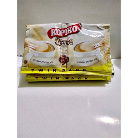 Kopiko Blanca Creamy Coffee Mix Twin Pack 10 Sachets 52g Sachet