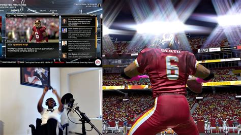 Madden 15 PS4 Connected Franchise Mode Gameplay FACECAM Superbowl