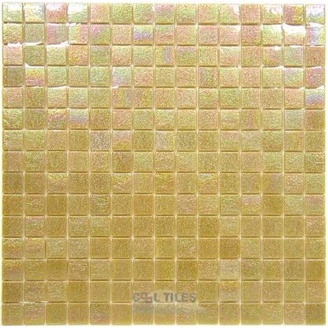 3 4 Iride Glass Collection 3 4 Glass Film Faced Sheets In Spun Honey By Vicenza Mosaico