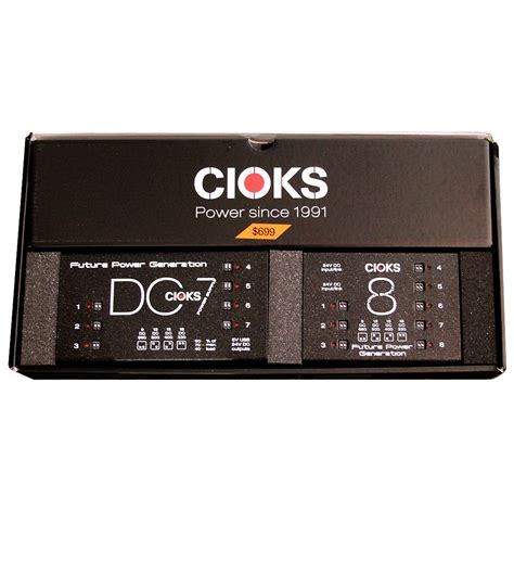 Cioks Dc7 Power Supply And C8 Expander Kit Special Bundle