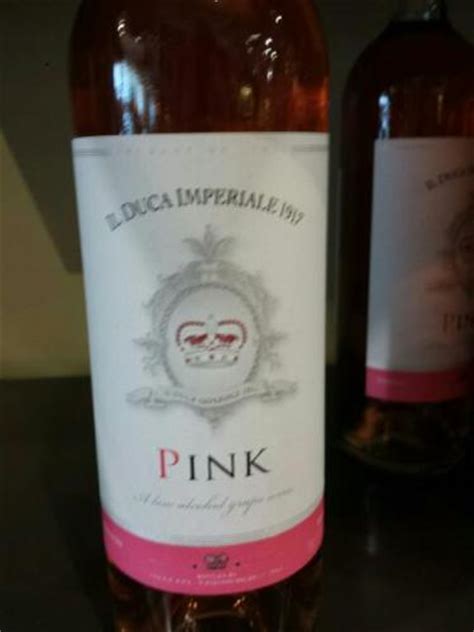 Stefano Belbo Il Duca Imperiale 1917 Pink Wine Info