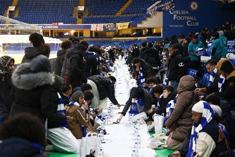 Premier League Club Chelsea Hosts First Ever Open Iftar At Stamford