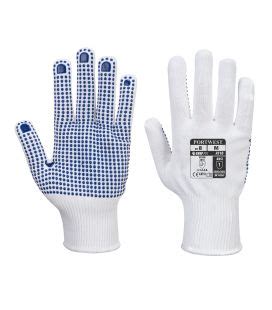 Gant Polka Picots Pvc De Travail Blanc Bleu Portwest Achat Vente Pas