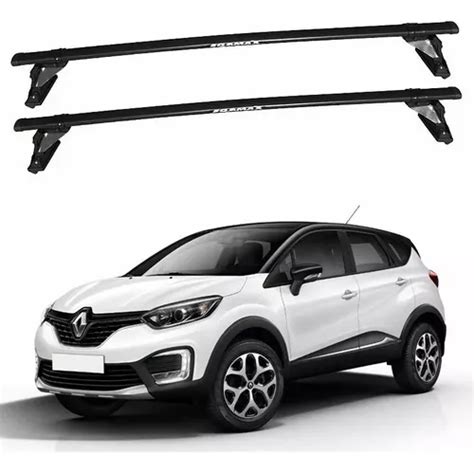 Rack De Teto Eqmax Aço Bagageiro Renault Captur 2023 Frete grátis