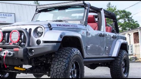 Rubitrux Custom Built Jeeps Wranglers High Country 4x4 Youtube