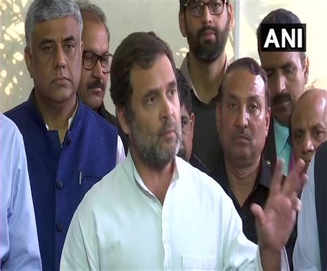 Rahul Gandhi Blames Scindias ‘fear For Political Future Over His Bjp