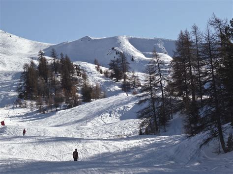 Piste Du Vallon Bleu Risoul Risoul Hautes Alpes France Flickr