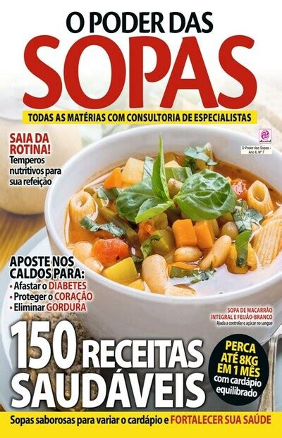 Bookplay O Poder das Sopas 150 receitas saudáveis