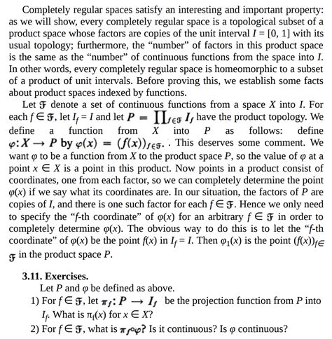 solved    show  completely regular space   cheggcom