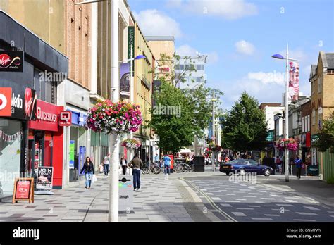 Slough High Street, Slough, Berkshire, England, United Kingdom Stock ...