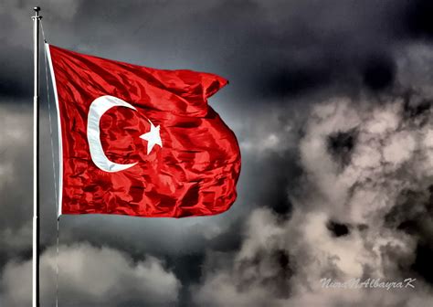 Wallpaper Red Sky Flag Turkey Petal Thebestofday G N Neniyisi