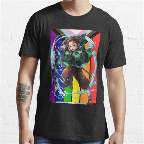 Tanjiro Kamado Demon Slayer Kimetsu No Yaiba LGBTQ Pride Flag Anime