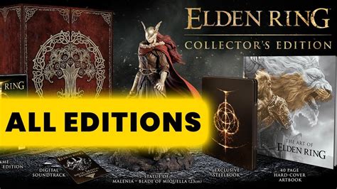 Elden Ring Collector S Edition All Special Editions Unboxed Images