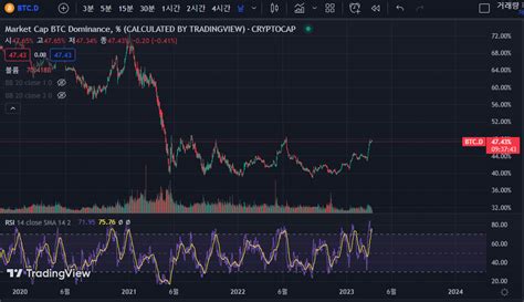 비트코인 도미넌스 차트 보는 법 Foriel의 블로그