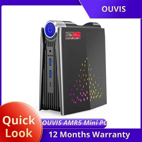 Ouvis Amr Mini Pc Amd Ryzen U Cores Ghz Gb Ddr Gb Ssd