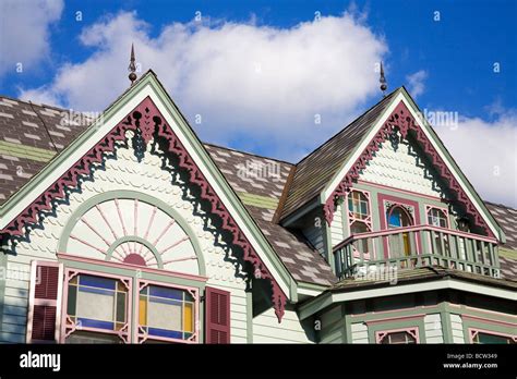 Victorian Architecture Cape May New Jersey Usa Stock Photo Alamy