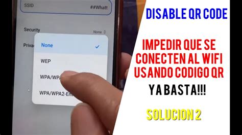 Evitar Impedir Bloquear Se Conecten Al Wifi Usando Codigo Qr