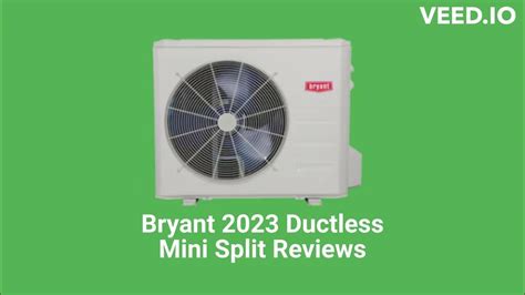 Hvacrepairguy 2023 Bryant Brand Ductless Mini Split Reviews Youtube