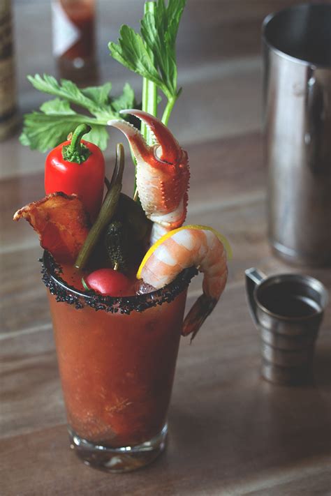 ultimate bloody mary garnishes