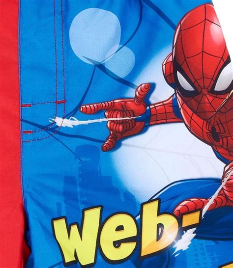 Spider Man Zwemboxer Rood Maat Bol