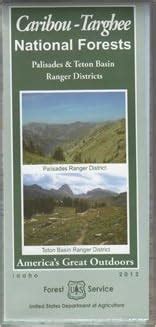 Caribou Targhee National Forest Map - Maping Resources