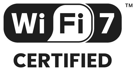Premium Vector Wifi 7 Certified Icon Banner Nextgen Wireless Technology