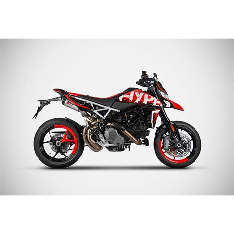 Zard Gt Steel Approved Slip Ons Hypermotard 950 ZDU127S10SCO Exhaust