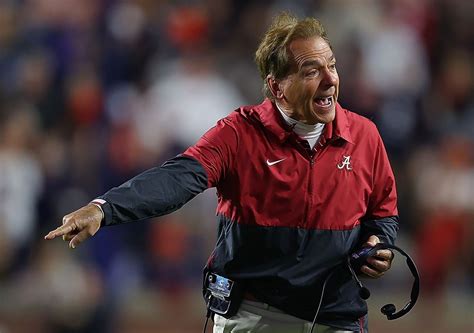 Everything Nick Saban Said After Alabamas 27 24 Win Over Auburn In The