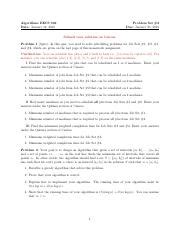 Hw Pdf Algorithms Eecs Date January Problem Set Due