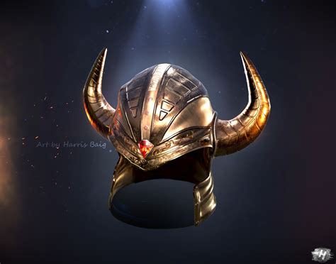 Horned Helmet On Behance