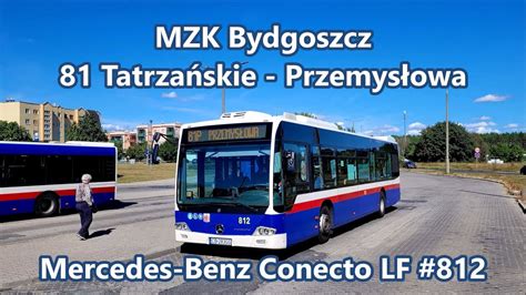 Mzk Bydgoszcz Linia Mercedes Benz Conecto Lf Youtube