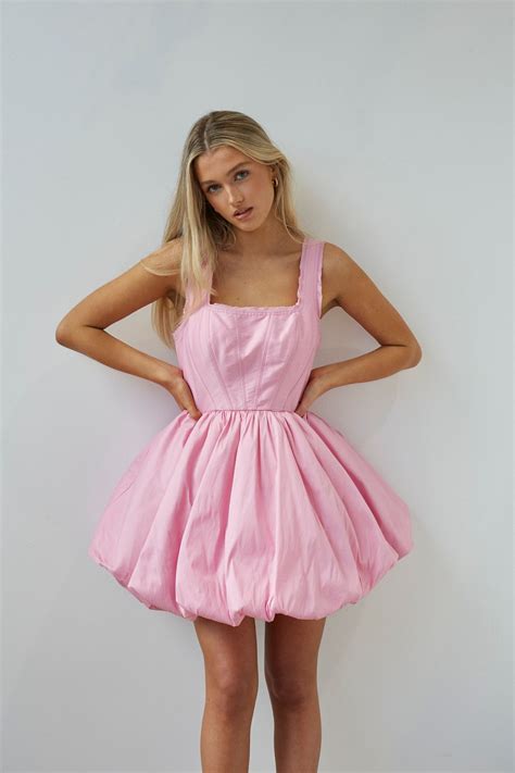 Suzette Bubble Mini Dress The Dress Room