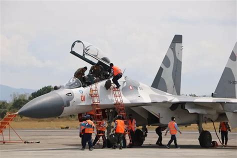 Indonesia Buktikan Jet-jet Tempur Sukhoi Masih Unggul Ikuti Serangkaian ...