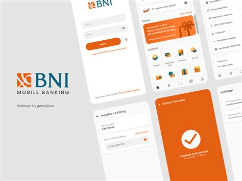 Bni Mobile Banking Redesign By Gani Wijaya On Dribbble