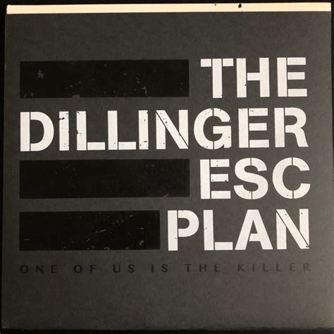 The Dillinger Escape Plan One Of Us Is The Killer 2013 Black Screen Printed Jacket Vinyl