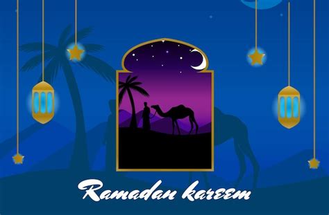 Ramadan Karim Vecteur Premium