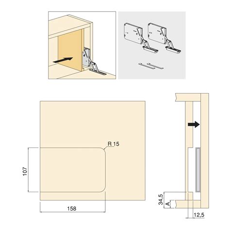 Folding door mechanism Unico - HR Plus