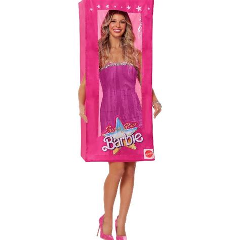 Barbie® Box Pink Adult Costume Cappels