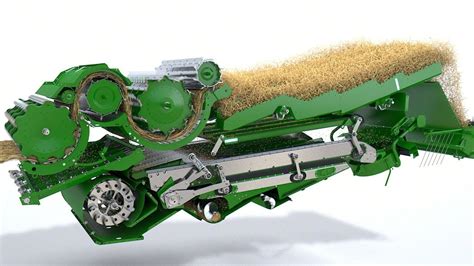 John Deere Cosechadora Serie T Animaci N Youtube