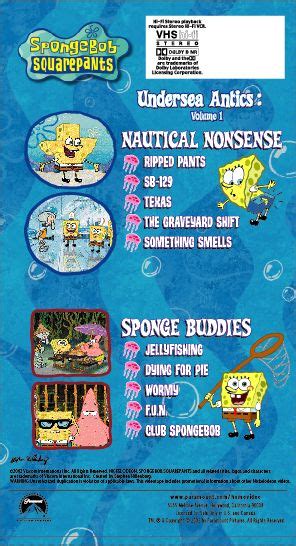 Spongebob Wormy Book