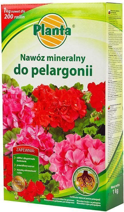 Nawóz Nawóz mineralny do pelargonii Planta 1kg Ceny i opinie Ceneo pl