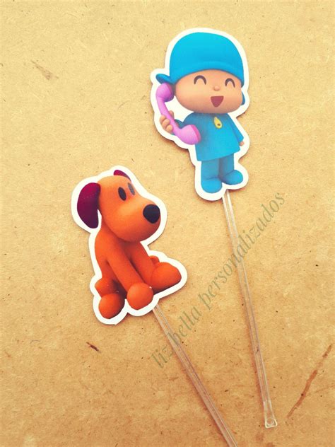 Topper De Doces Pocoyo Unidades Elo Produtos Especiais