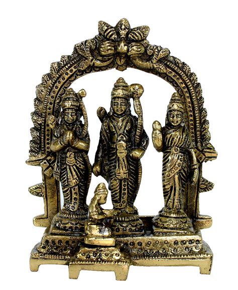 Buy ESplanade Brass Ram Darbar Rama Sita Laxman Hanuman Murti Idol