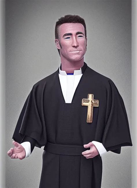 Billy Herrington Priest 4 K Real Life Photo Stable Diffusion OpenArt