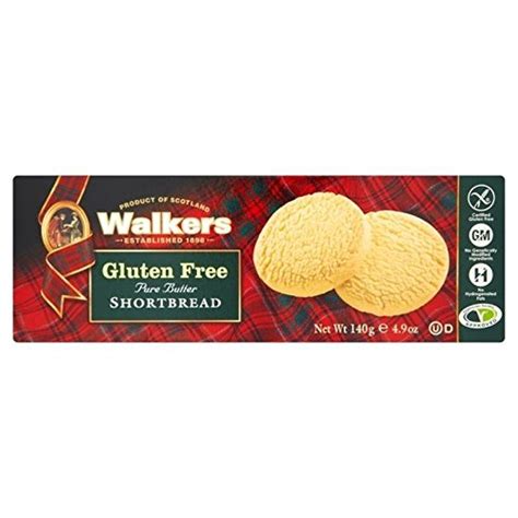 Walkers Gluten Free Shortbread 140g Pack Of 2 Pricepulse