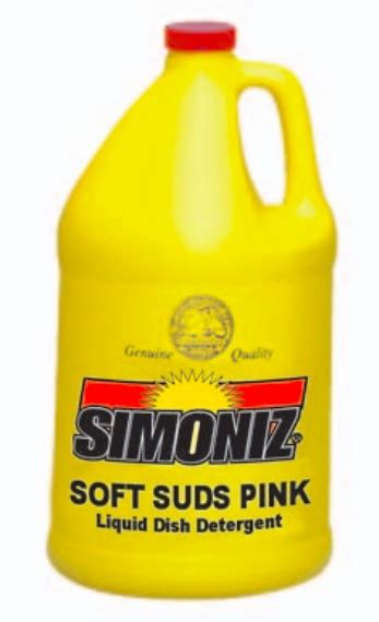 Simoniz Soft Suds Pink Hand Dish Detergent 5 Gal Pail Sim S3351005